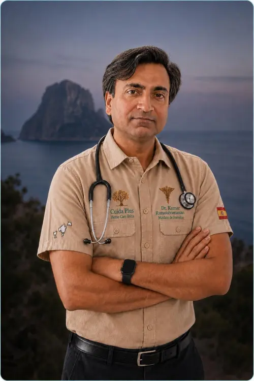 Kumar Ramasubramanian — médico a domicilio Ibiza